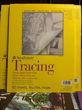 Strathmore Tracing Paper Pad - Yellow Cover